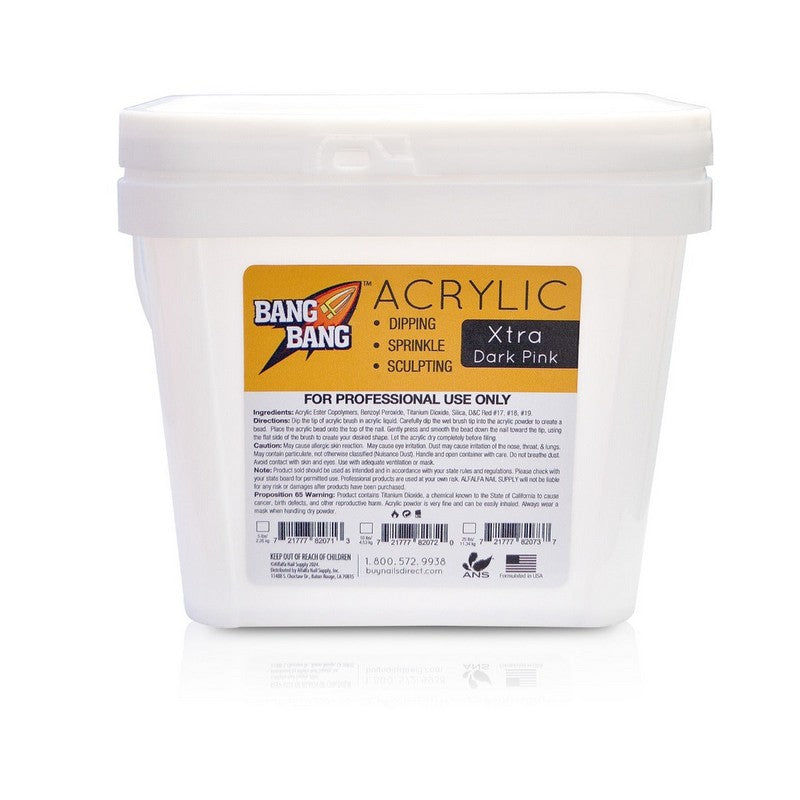 BangBang Acrylic Powder - Xtra Dark Pink